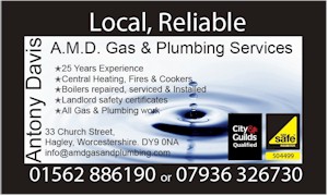 email us at Info@amdgasandplumbing.com